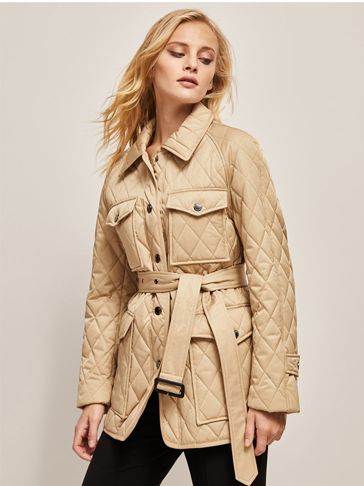 Stylish Autumn Quilted Jacket