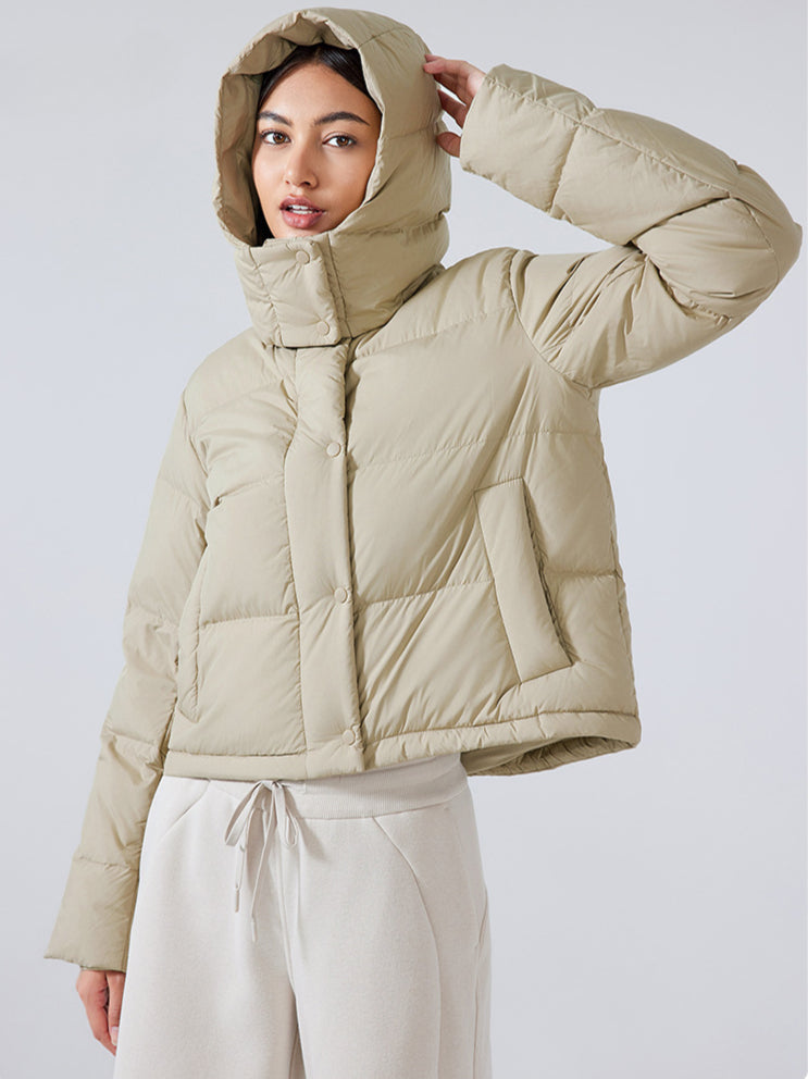 High Collar Chic Padded Jacket