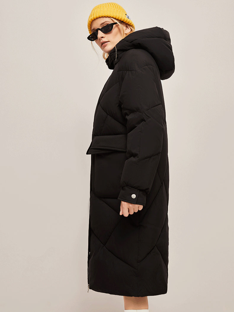 Trendy Stylish Long Puffer Coat