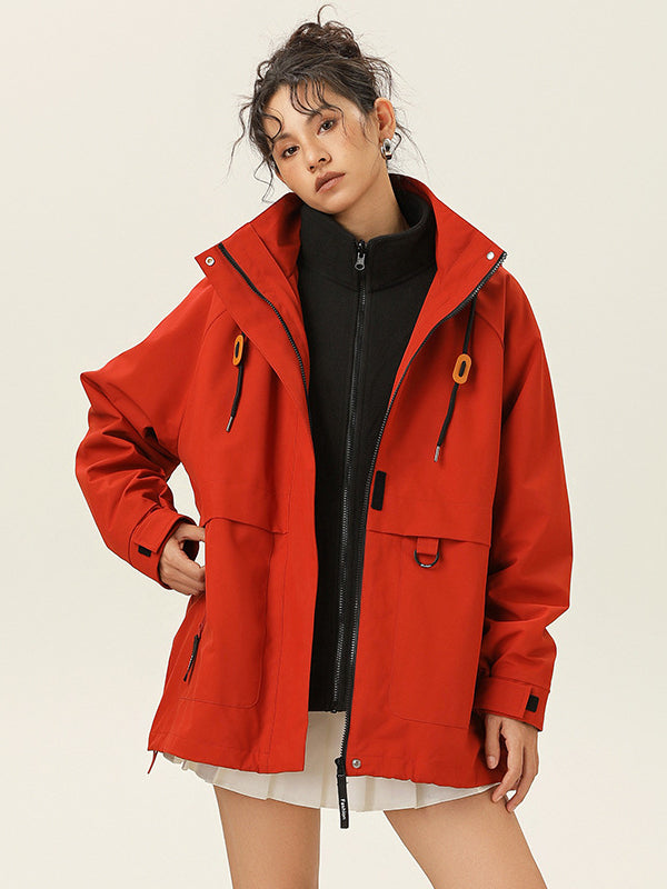 Oversized Street Hooded Jacket