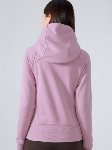 Active Wear Zip Up Hoodie