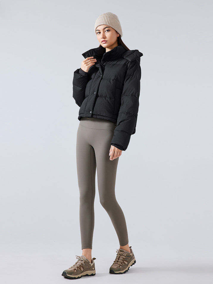 High Collar Chic Padded Jacket