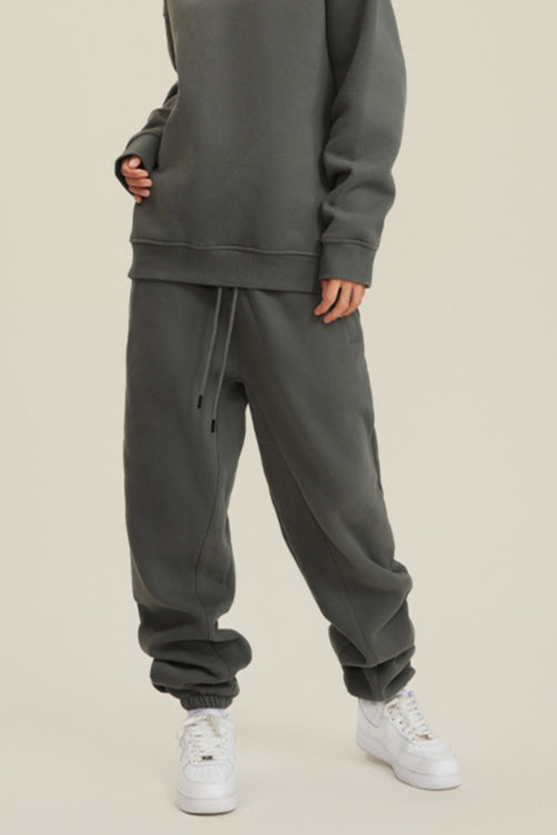 Casual dikke pluche joggingbroek