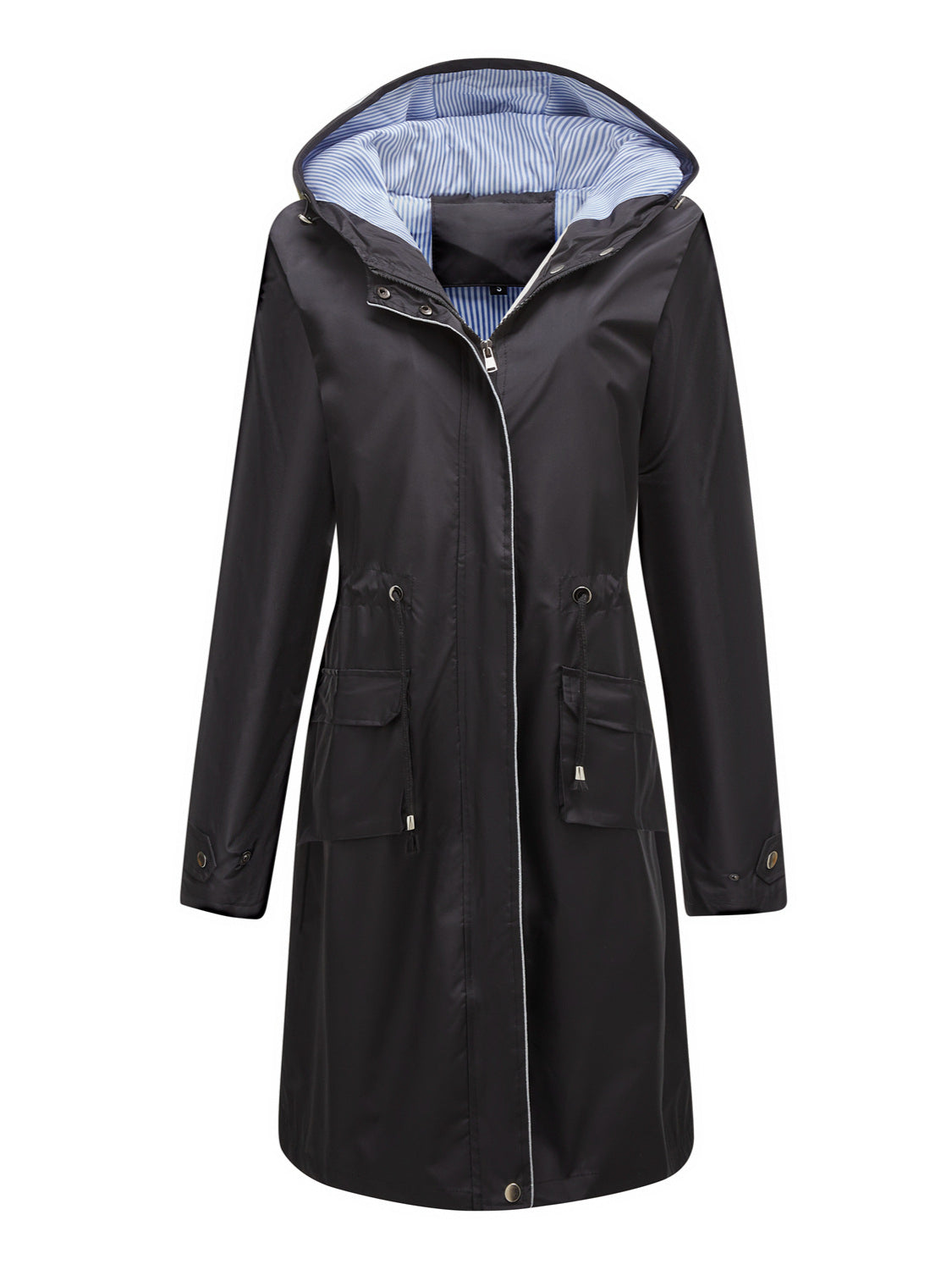 Casual Long Hooded Coat