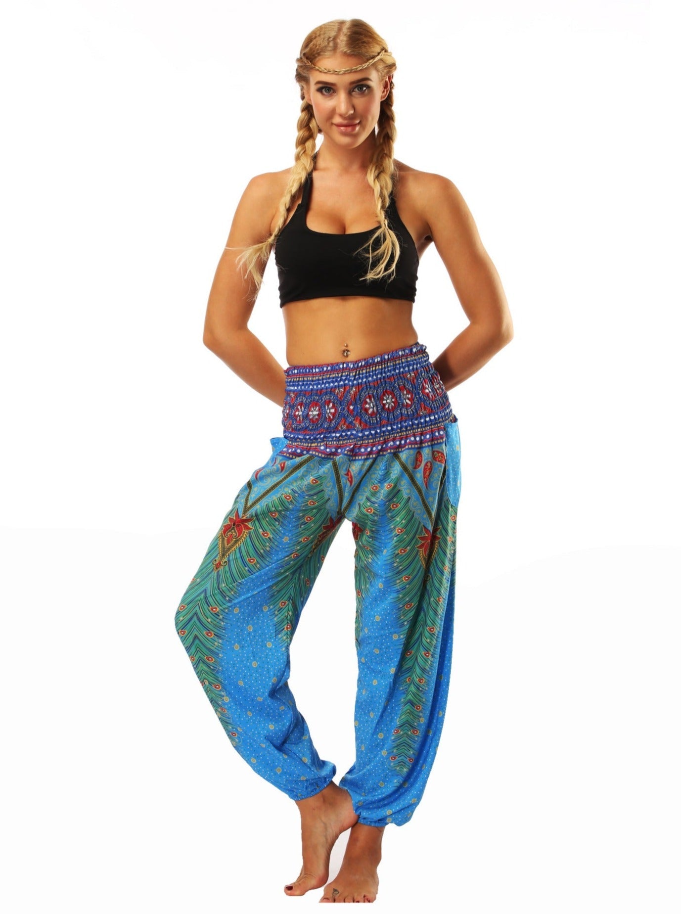 Printed Indonesian Style Dance Pants