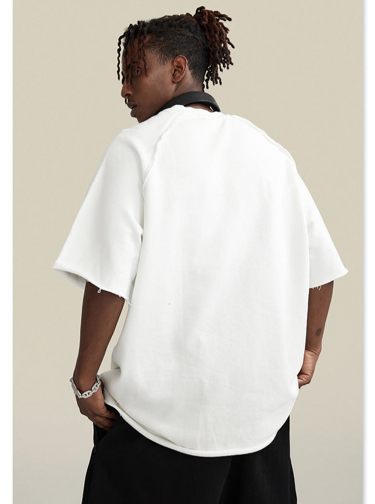 Camicia oversize semplice bianca primaverile 