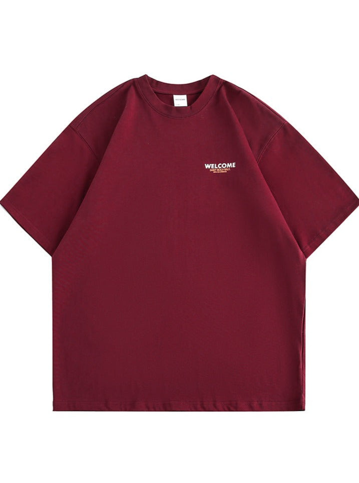 Trendy Brand West Coast – Lockeres Hemd mit halblangen Ärmeln 