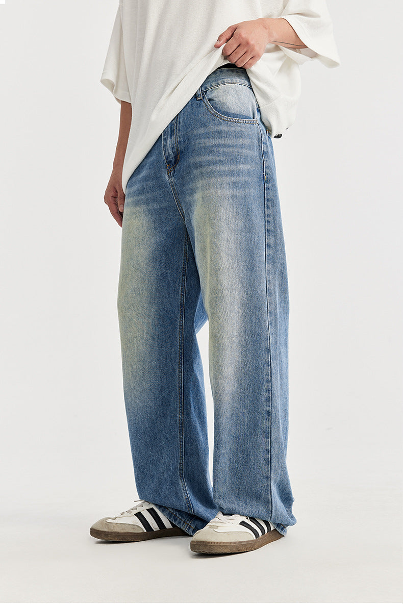 Relaxed Fit Wijde Denim Jeans