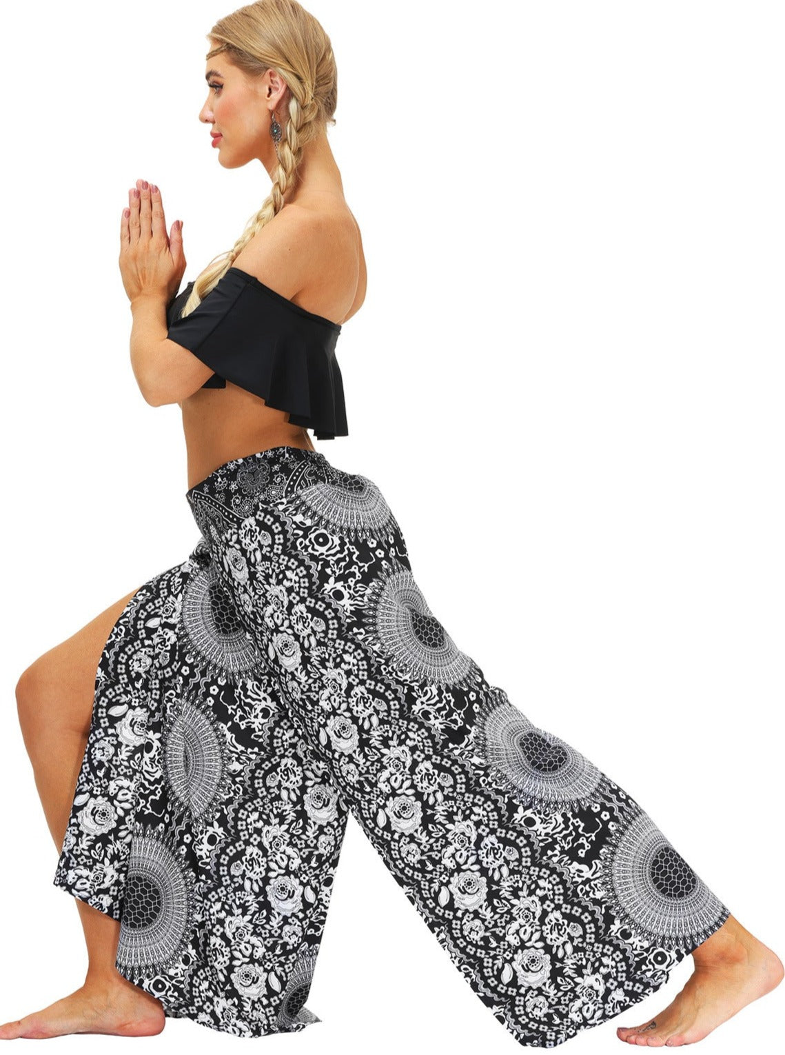 Digital bedruckte Yoga- und Tanz-Outdoor-Hose 
