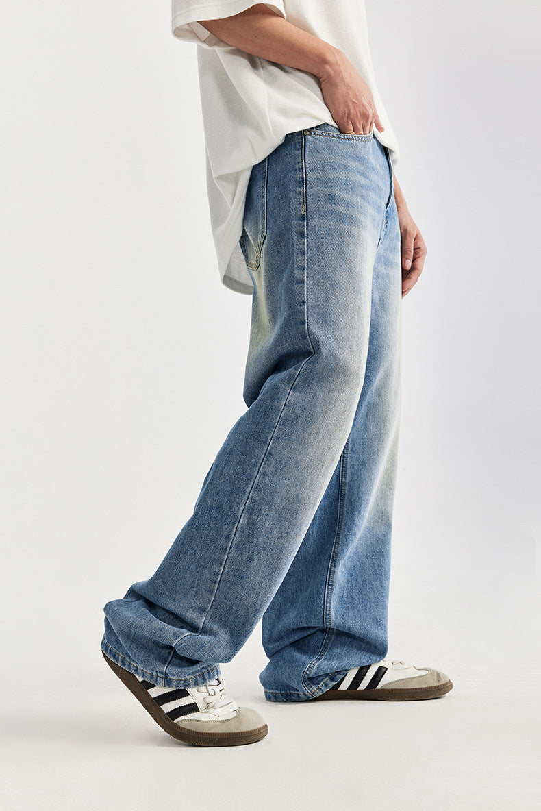 Relaxed Fit Wijde Denim Jeans