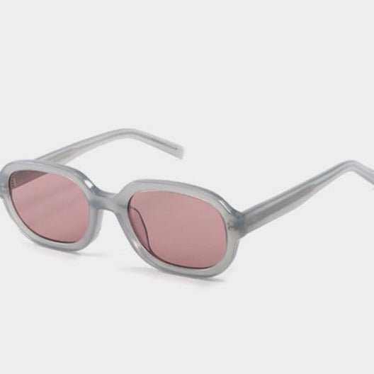 Braune Sonnenbrille mit koreanischer Platte und hoher Qualität 