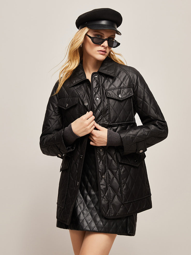 Stylish Autumn Quilted Jacket