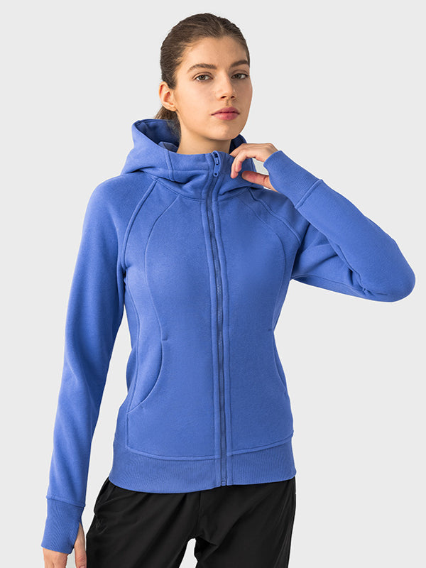 Bluza z kapturem Active Wear Zip-Up 