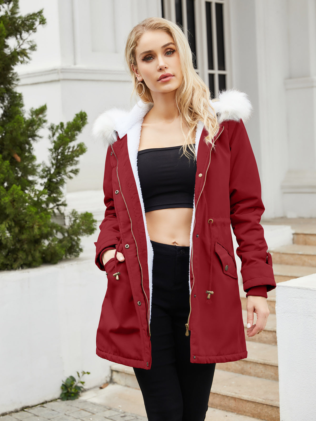 Chic Winter Warm Elegant Parka