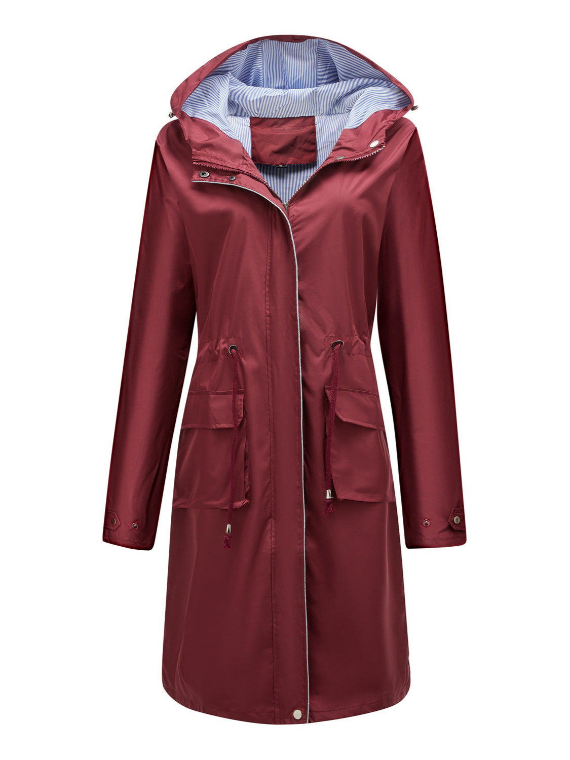 Casual Long Hooded Coat