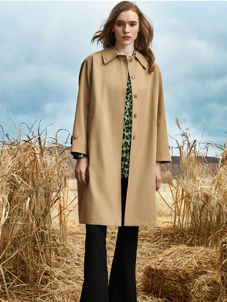 Fashionable Elegant Trench Coat