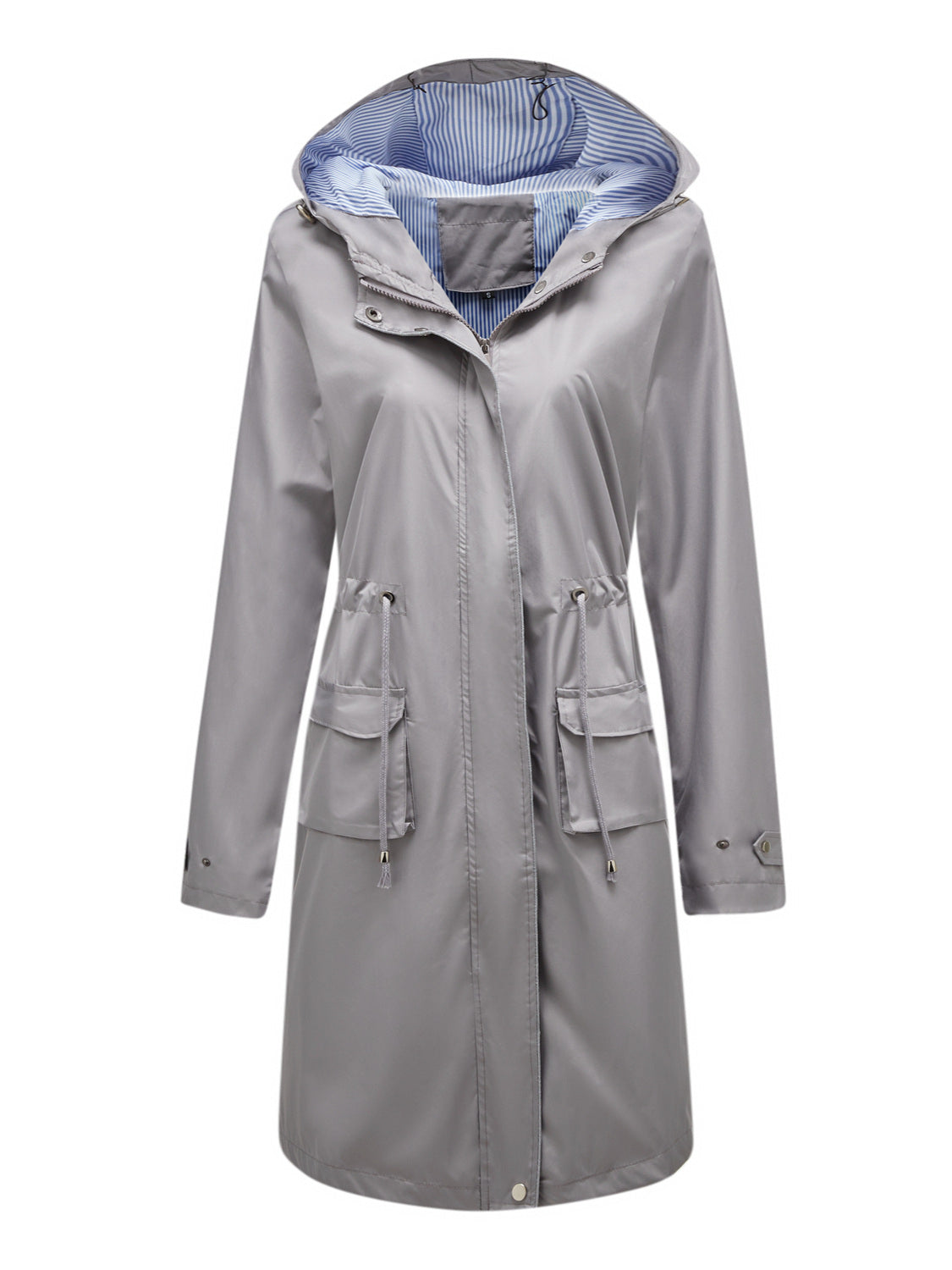 Casual Long Hooded Coat