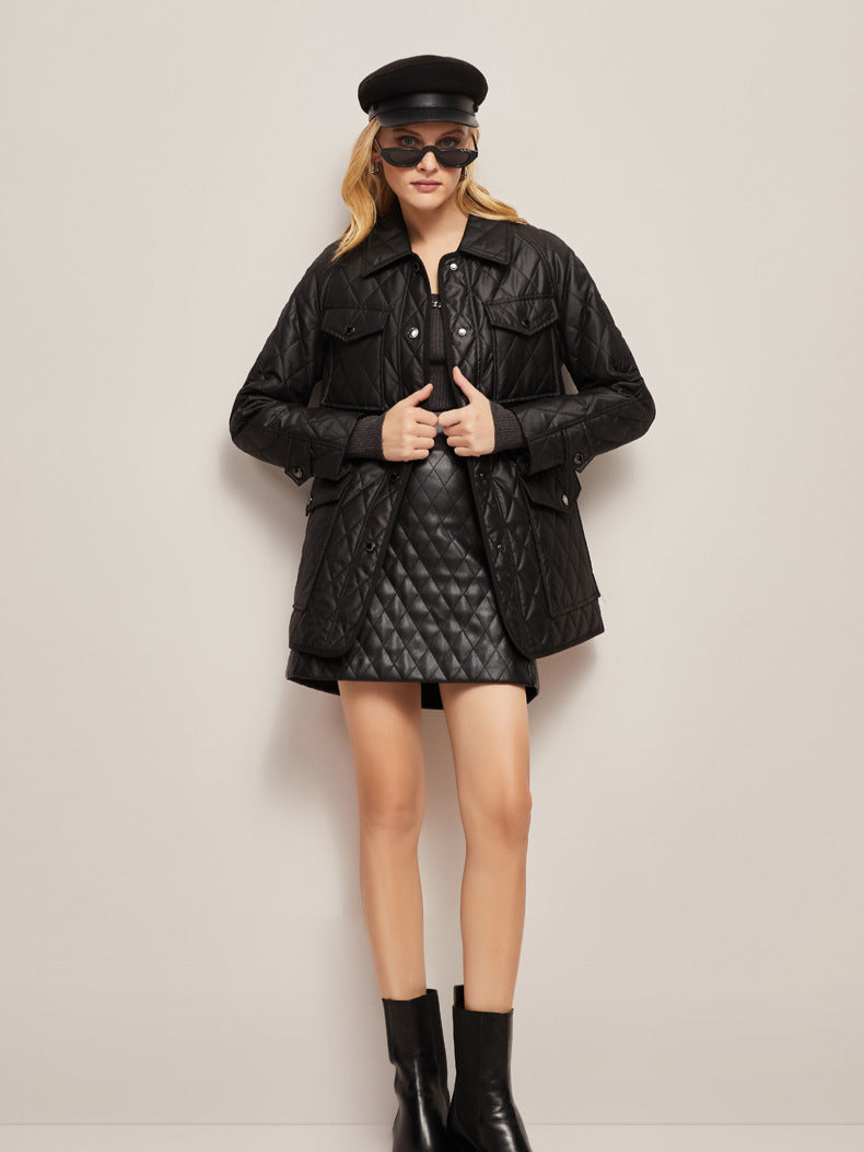 Stylish Autumn Quilted Jacket