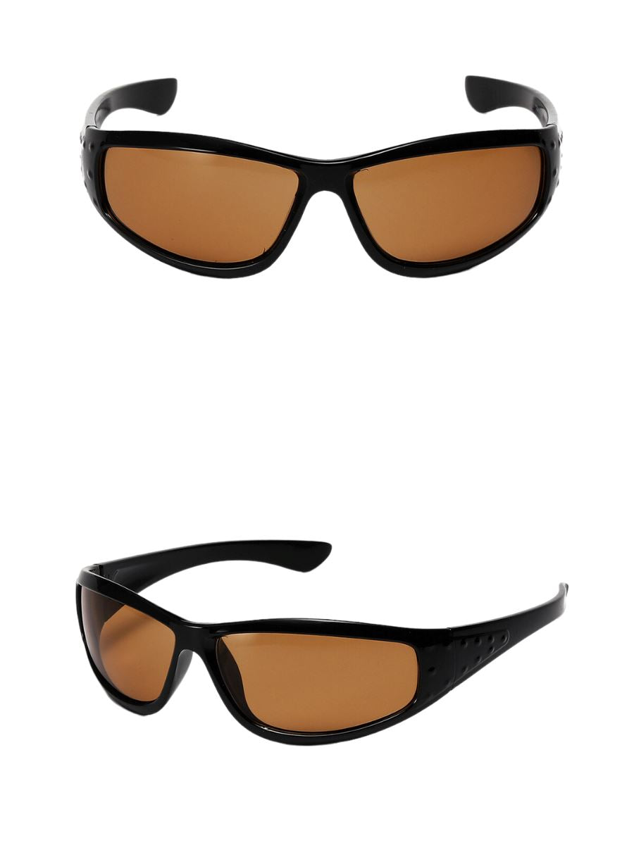 Summer Sleek Sunglasses Women Pinchbox Brown 