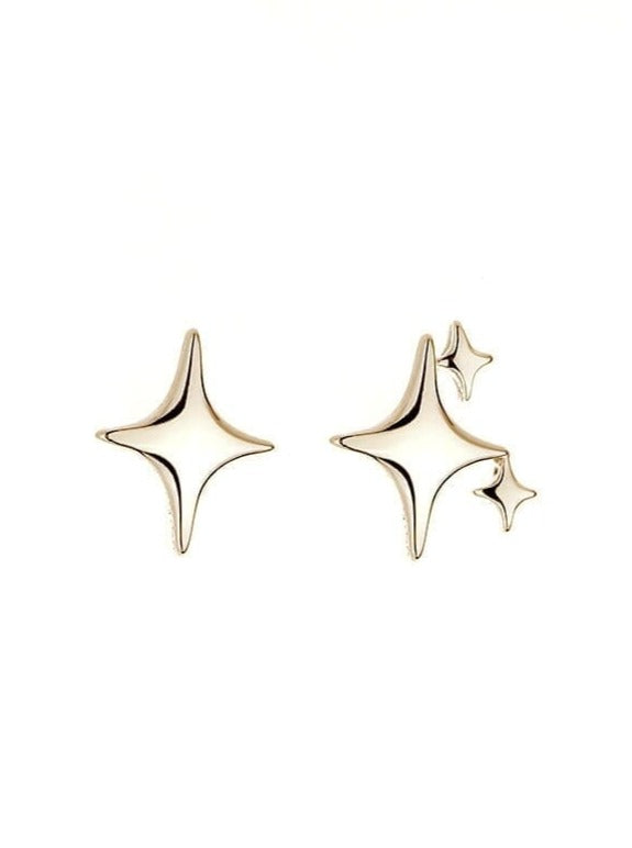 Star Stud Earrings Pinchbox gold 